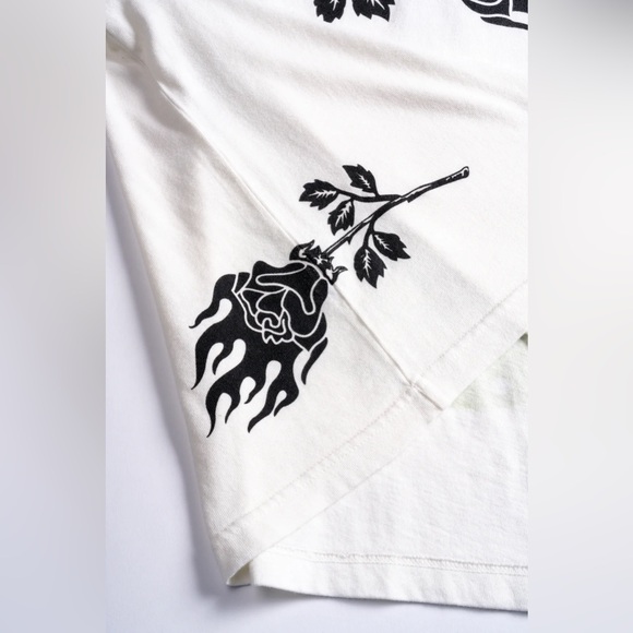 RICK AND MORTY'S CHAOS AMERICAN CLASSIC OVERSIZED TEE IN BUTTER - Picture 6 of 12